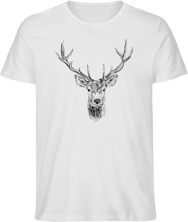 Hirsch - T-Shirt (Bio Baumwolle)