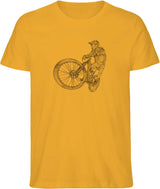 Mountainbike - Jump - T-Shirt (Bio Baumwolle)